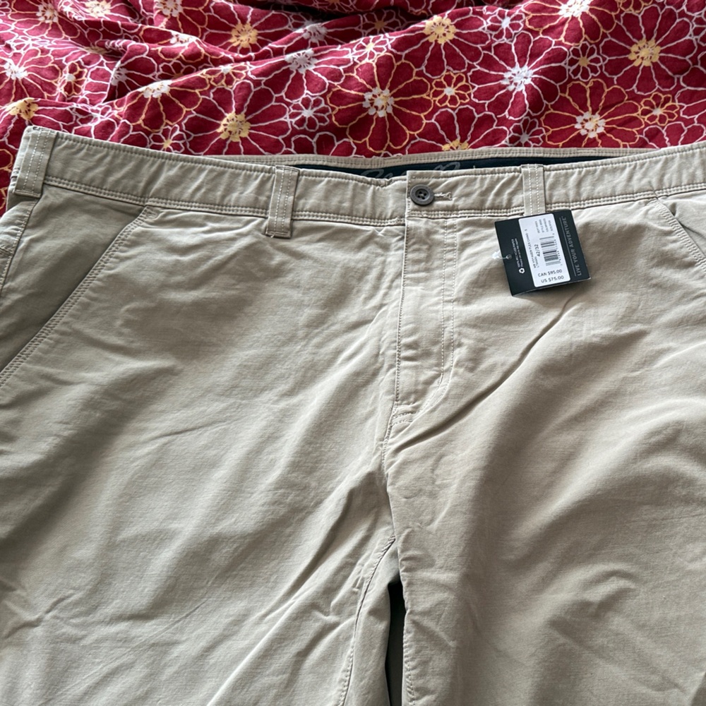 Eddie Bauer Men's Beige Chinos